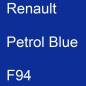 Preview: Renault, Petrol Blue, F94.